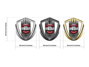 3d Logo Badge Pro Style Stainless Steel 3D